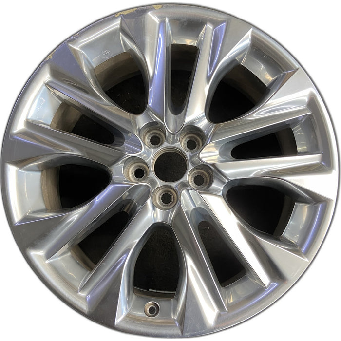 20" HIGHLANDER 20-22 20x8 , 10 spoke Original OEM Wheel Rim - Front View