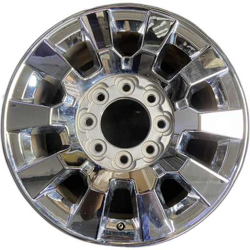 20" SIERRA 2500 PICKUP 17-18 20x8.5, 10 spoke, opt RQA Original OEM Wheel Rim - Front View