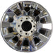 20" SIERRA 2500 PICKUP 17-18 20x8.5, 10 spoke, opt RQA Original OEM Wheel Rim - Front View
