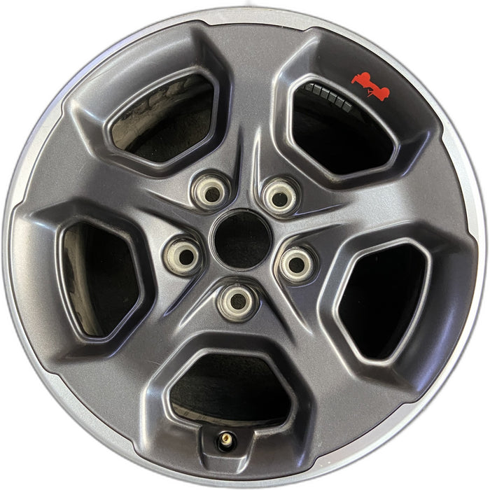 17" GLADIATOR 20 17x7.5, aluminum, , solid spoke, w/o recessed spoke Original - Front View