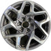 20" SIERRA 1500 PICKUP 22 20x9, , twisted spoke, Original OEM Wheel Rim - Front View