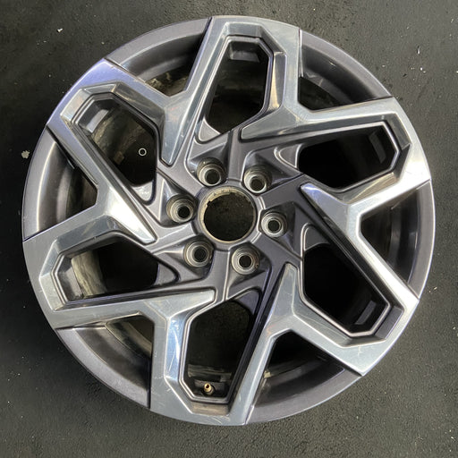 20" SIERRA 1500 PICKUP 22 20x9, , twisted spoke, Original OEM Wheel Rim - Additional View