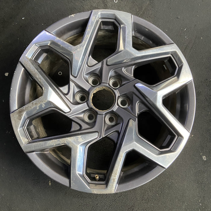 20" SIERRA 1500 PICKUP 22 20x9, , twisted spoke, Original OEM Wheel Rim - Additional View