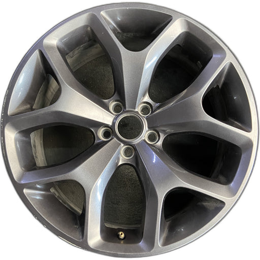 20" CHALLENGER 15-17 20x8 , 5 Y spoke, polished with silver pockets Original - Front View