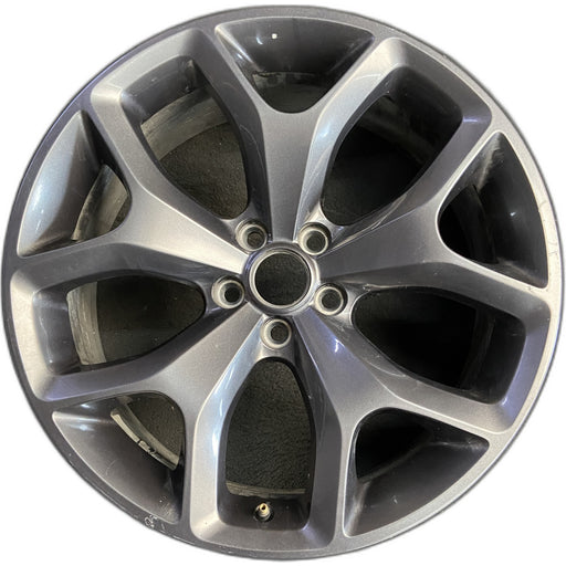 20" CHALLENGER 15-17 20x8 , 5 Y spoke, polished with silver pockets Original - Front View