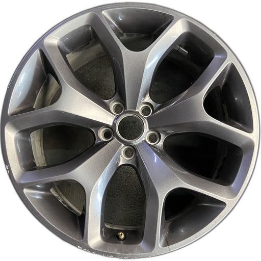 20" CHALLENGER 15-17 20x8 , 5 Y spoke, polished with silver pockets Original - Front View