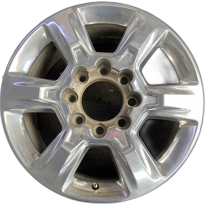 20" SIERRA 2500 PICKUP 17-19 20x8.5, 6 spoke Original OEM Wheel Rim - Front View