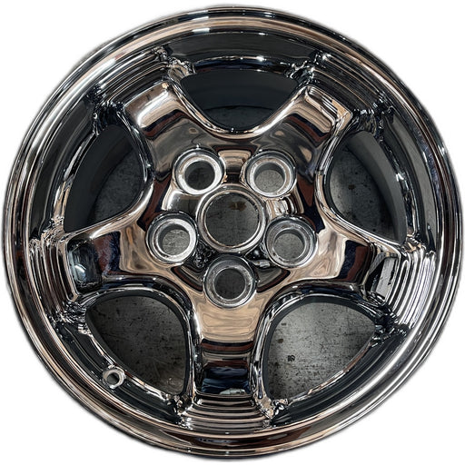16" LAND ROVER 99 , SD, alloy , 16x7 Original OEM Wheel Rim - Front View