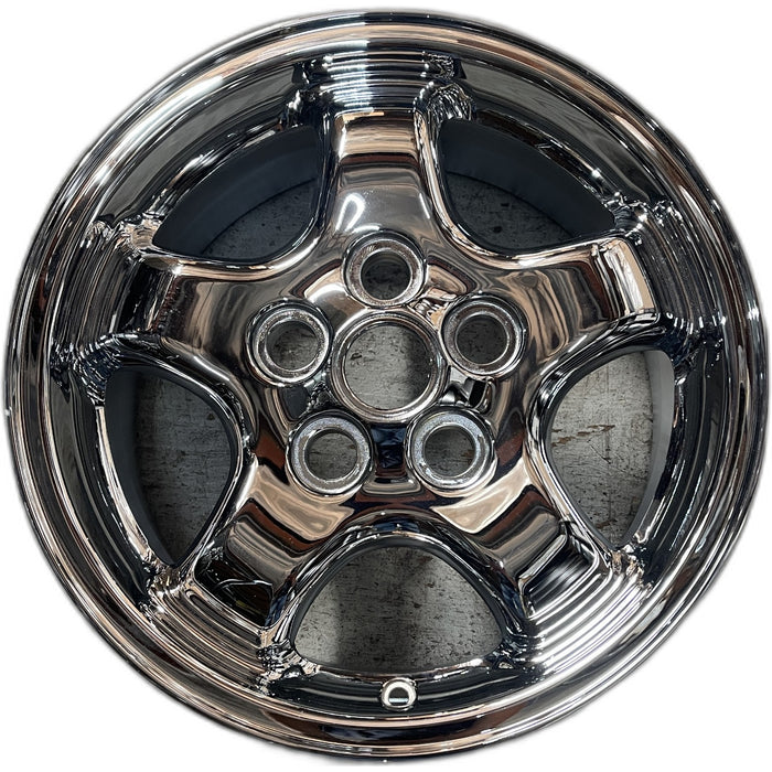 16" LAND ROVER 99 , SD, alloy , 16x7 Original OEM Wheel Rim - Front View