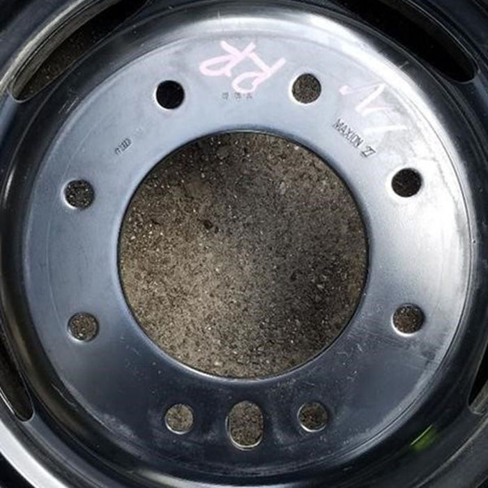 17" DODGE 3500 PICKUP 19-24 Chassis Cab, DRW, , steel Original OEM Wheel Rim - - Angle View