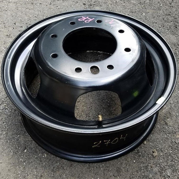 17" DODGE 3500 PICKUP 19-24 Chassis Cab, DRW, , steel Original OEM Wheel Rim - - View 7