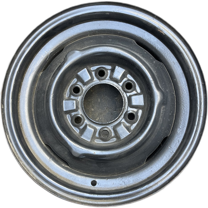 15" BLAZER/JIMMY 69-70 15x5.5, 1 piece Original OEM Wheel Rim - Front View