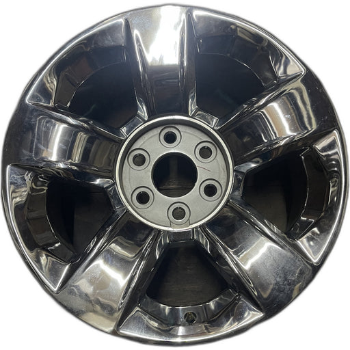 20" SIERRA 1500 PICKUP 19 classic , 20x9, 5 spoke, covered lug nuts, Original - Front View