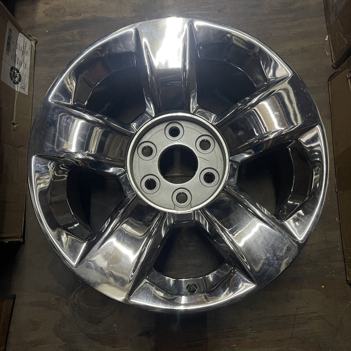 20" SIERRA 1500 PICKUP 19 classic , 20x9, 5 spoke, covered lug nuts, Original - Additional View