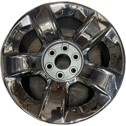 20" SIERRA 1500 PICKUP 19 classic , 20x9, 5 spoke, covered lug nuts, Original - Front View