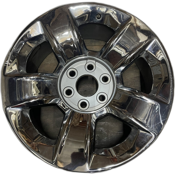20" SIERRA 1500 PICKUP 19 classic , 20x9, 5 spoke, covered lug nuts, Original - Front View