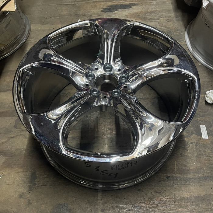 20" MERCEDES S-CLASS 14 222 Type; S550, 20x9.5, 5 spoke Original OEM Wheel Rim - View 7
