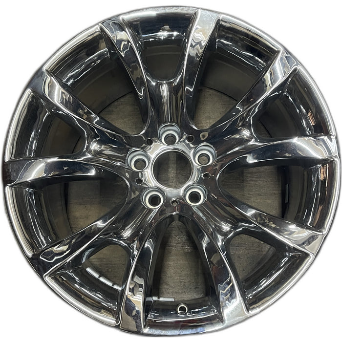 19" BMW X6 08-10 19x9 , rear , , Y spoke Original OEM Wheel Rim - Front View