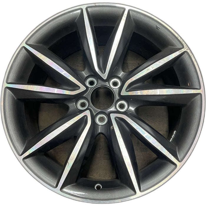 19" RDX 19-21 19x8 , w/machined face Original OEM Wheel Rim - Front View