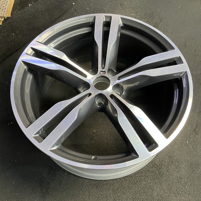 20" 640i GT 18-19 20x8.5, 5 spoke, double spoke Original OEM Wheel Rim - View 7