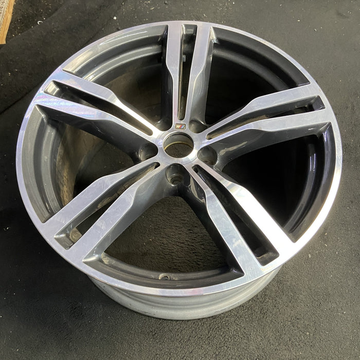 20" 640i GT 19 20x10, 5 spoke, double spoke Original OEM Wheel Rim - View 7