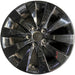 17" BMW 320i 14-15 17x7.5, 5 spoke, V spoke, wide spoke edge, black Original - Front View