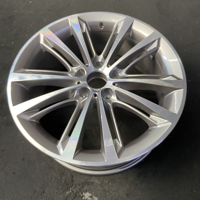 20" BMW 528i 11-16 20x8.5 , 10 spoke, split spoke, ferric gray Original OEM - View 8