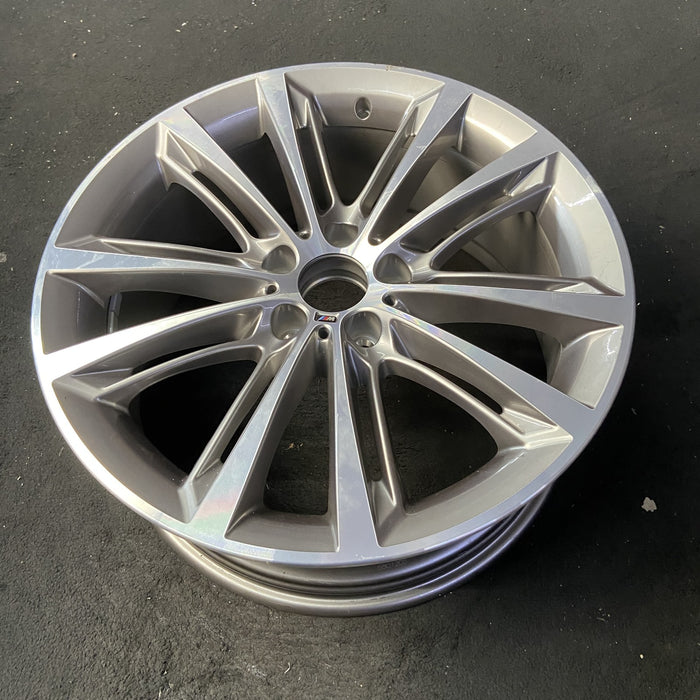 20" BMW 528i 11-16 20x8.5 , 10 spoke, split spoke, ferric gray Original OEM - View 8