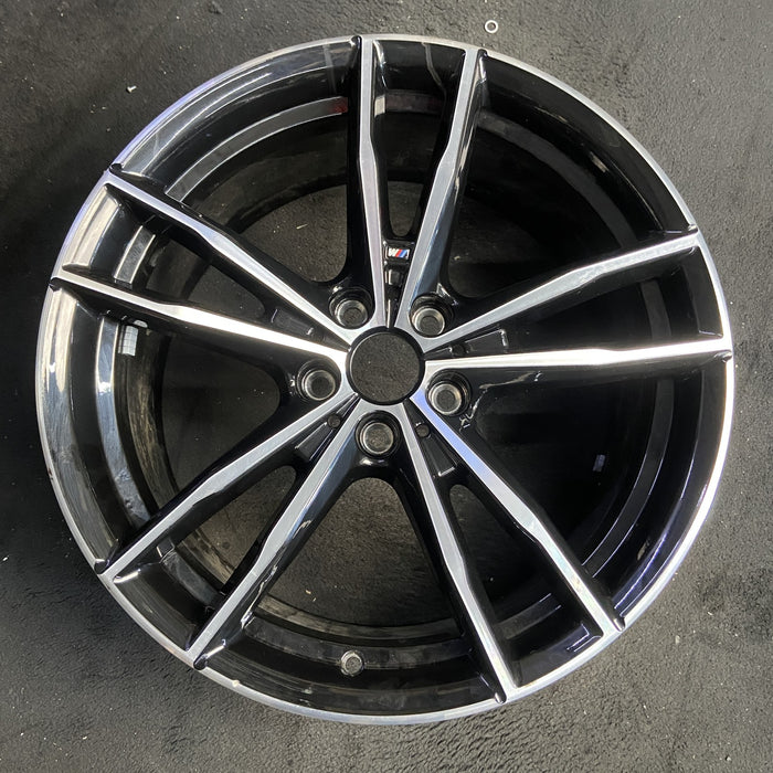 19" BMW 230i 22 19x8.5, , double spoke Original OEM Wheel Rim - Additional View
