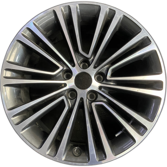 18" 530e 18-20 18x8, 20 spoke Original OEM Wheel Rim - Front View