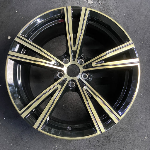 19" BMW 330e 21-24 19x8, , V spoke Original OEM Wheel Rim - Additional View