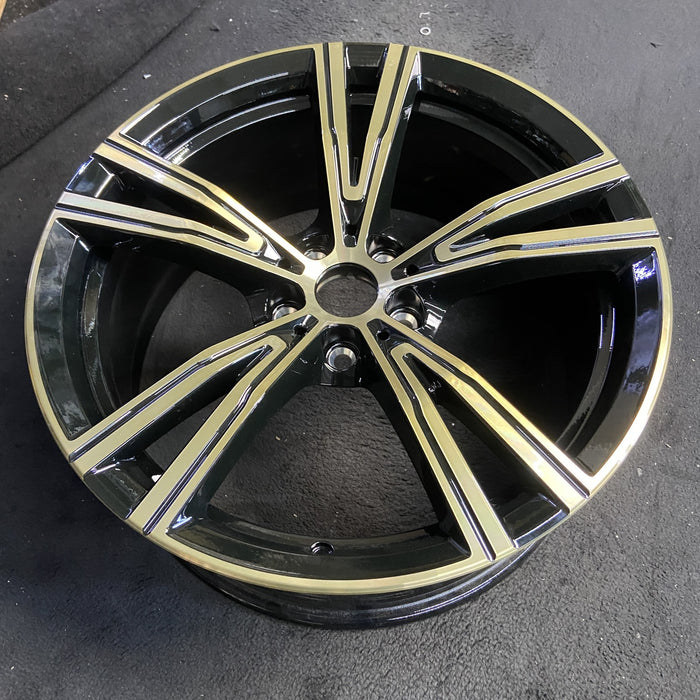 19" BMW 330e 21-24 19x8, , V spoke Original OEM Wheel Rim - View 7
