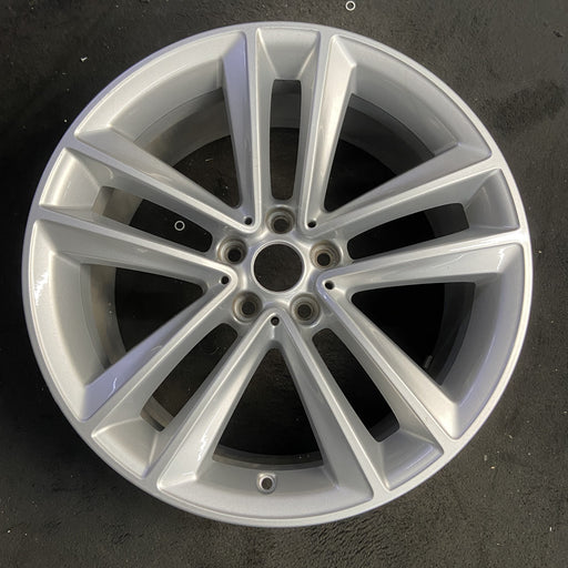 19" BMW 740i 16 19x8.5 , 5 spoke, V spoke, Original OEM Wheel Rim - Additional View