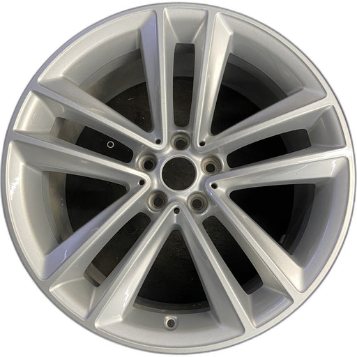 19" BMW 740i 16 19x8.5 , 5 spoke, V spoke, Original OEM Wheel Rim - Front View