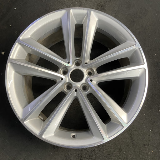 19" BMW 740i 16 19x8.5 , 5 spoke, V spoke, Original OEM Wheel Rim - Additional View