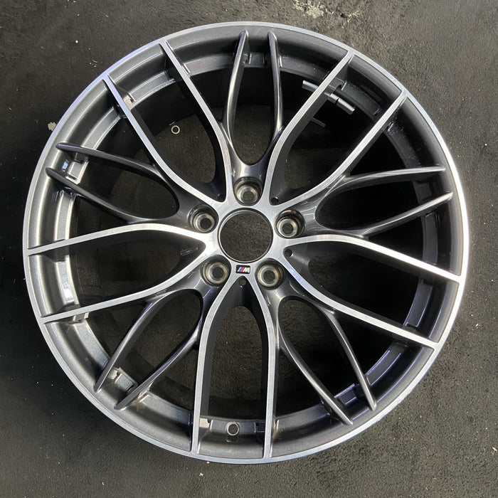 20" BMW 320i 12-13 , 20x8 , 10 Y spoke Original OEM Wheel Rim - Additional View