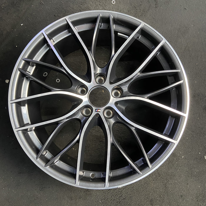 20" BMW 320i 12-13 , 20x8.5 , 10 Y spoke Original OEM Wheel Rim - Additional View