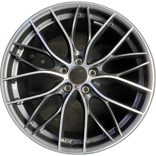 20" BMW 320i 12-13 , 20x8.5 , 10 Y spoke Original OEM Wheel Rim - Front View