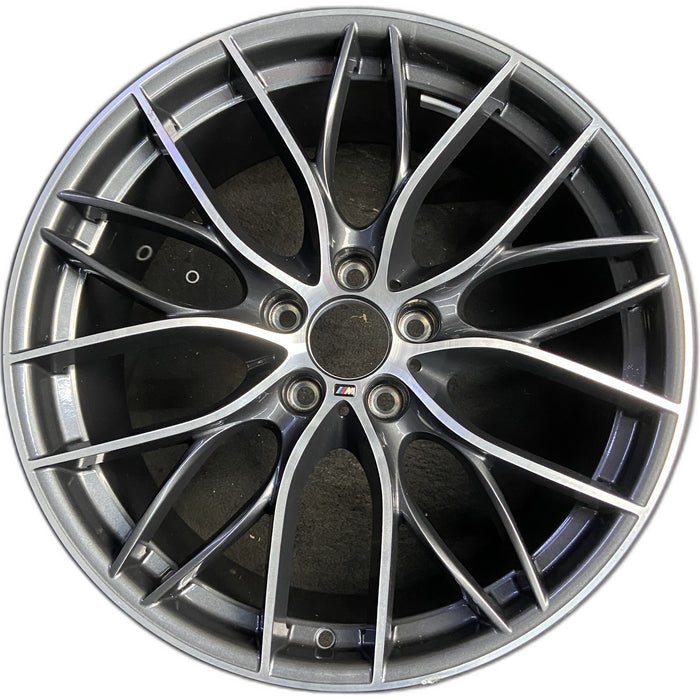 20" BMW 320i 12-13 , 20x8.5 , 10 Y spoke Original OEM Wheel Rim - Front View