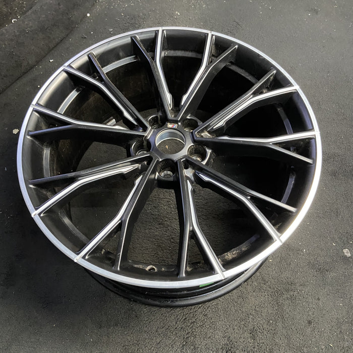 20" 530e 18-20 20x9, 20 spoke, matte black Original OEM Wheel Rim - View 7
