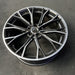 20" 530e 18-20 20x9, 20 spoke, matte black Original OEM Wheel Rim - View 8