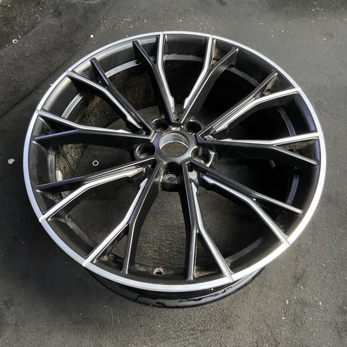 20" 530e 18-20 20x8, 20 spoke, matte black Original OEM Wheel Rim - View 7