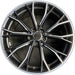 20" 530e 18-20 20x8, 20 spoke, matte black Original OEM Wheel Rim - Front View