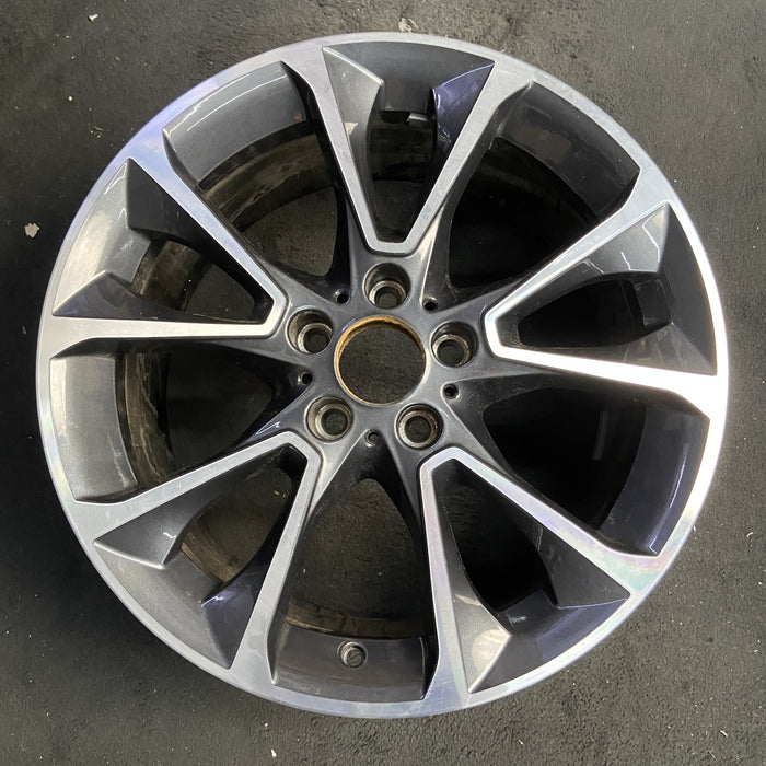 19" BMW X5 14-18 19x9 , 5 spoke, V spoke, narrow spoke Original OEM Wheel Rim - Additional View