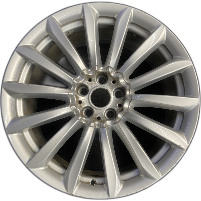 19" 640i GT 18-19 19x8.5, 7 V spoke Original OEM Wheel Rim - Front View