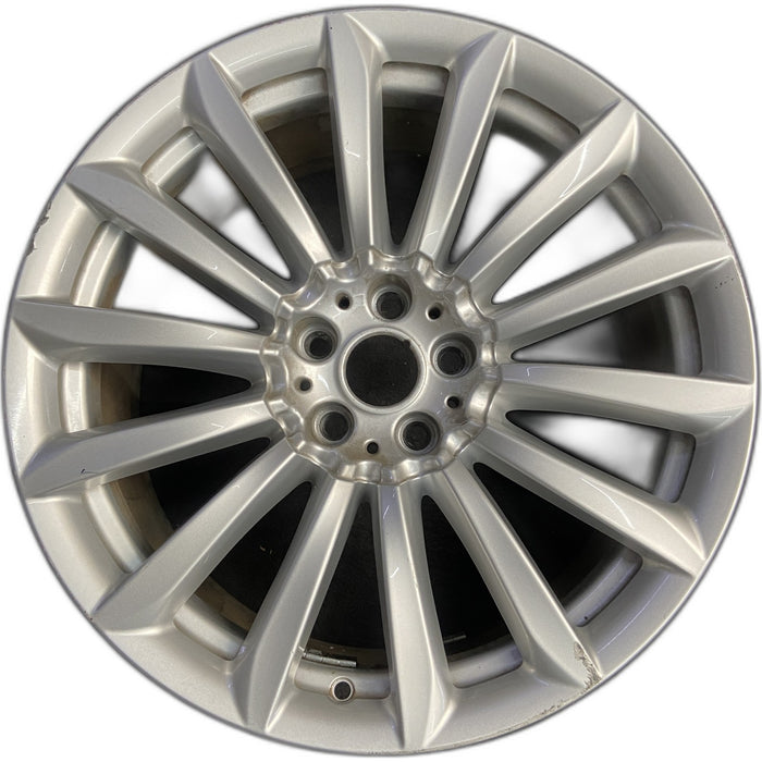 19" 640i GT 18-19 19x8.5, 7 V spoke Original OEM Wheel Rim - Front View