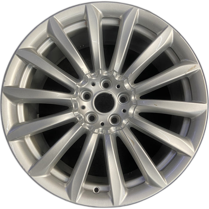 19" 640i GT 18-19 19x8.5, 7 V spoke Original OEM Wheel Rim - Front View