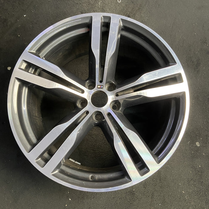 20" 640i GT 19 20x10, 5 spoke, double spoke Original OEM Wheel Rim - Additional View
