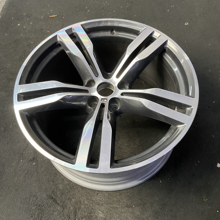 20" 640i GT 19 20x10, 5 spoke, double spoke Original OEM Wheel Rim - View 8