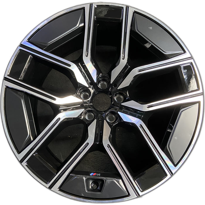 20" 750e 24-26 20x9 Original OEM Wheel Rim - Front View